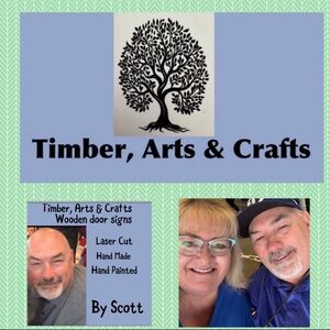 Autism Awareness Wooden Door Sign